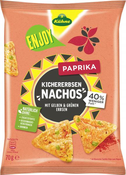 Kühne Enjoy Kichererbsen Nachos Paprika