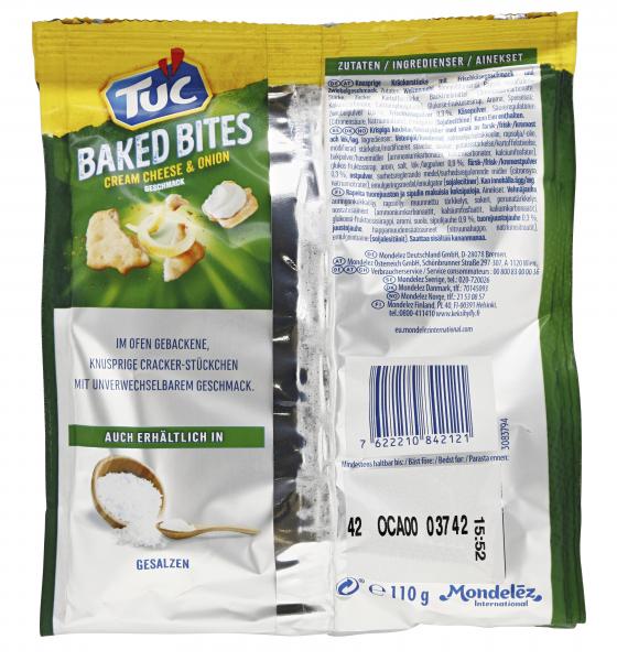 Tuc Baked Bites Cream Cheese & Onion