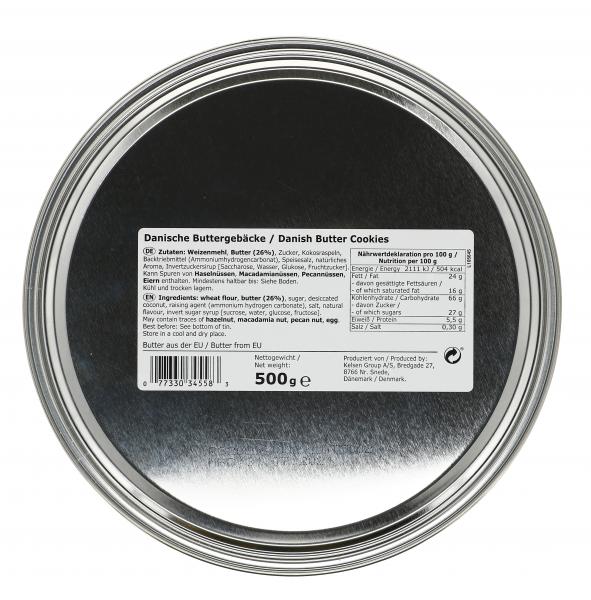 Queen's Danish Buttercookies