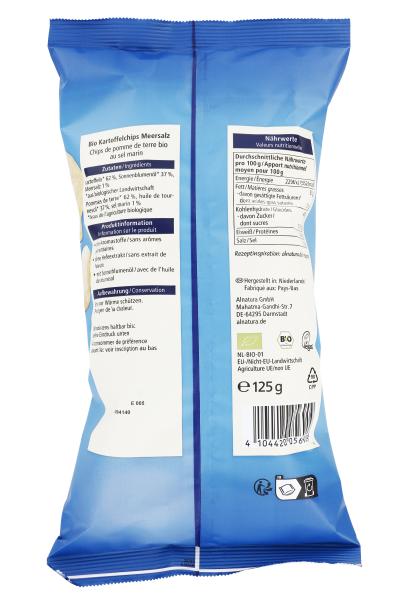 Alnatura Kartoffelchips Meersalz