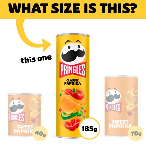 Pringles Classic Paprika Chips