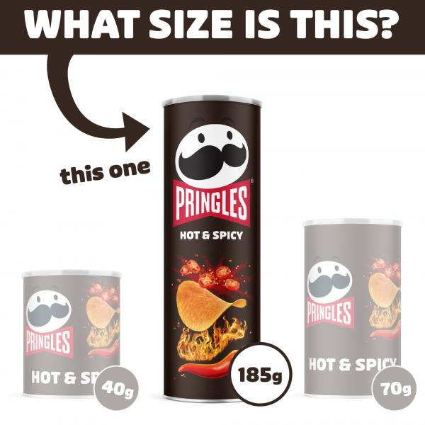 Pringles Hot & Spicy Chips 