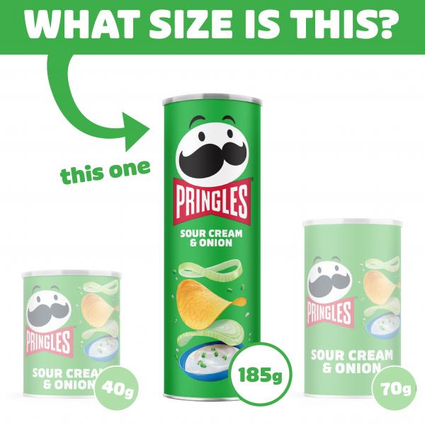 Pringles Sour Cream & Onion Chips