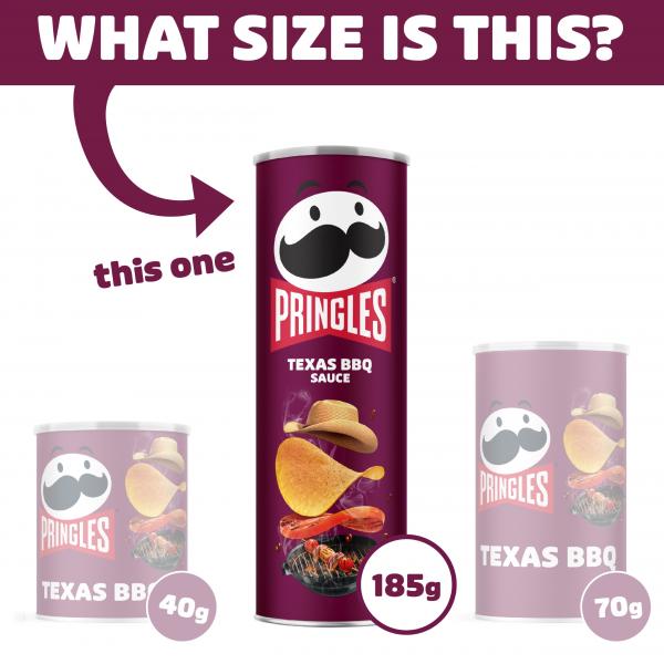 Pringles Texas BBQ Sauce Chips