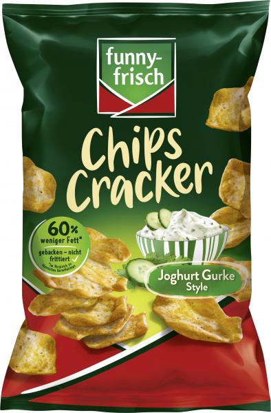Funny-frisch Chips Cracker Joghurt Gurke Style