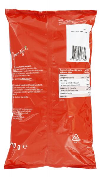Jeden Tag Kartoffelchips Salz