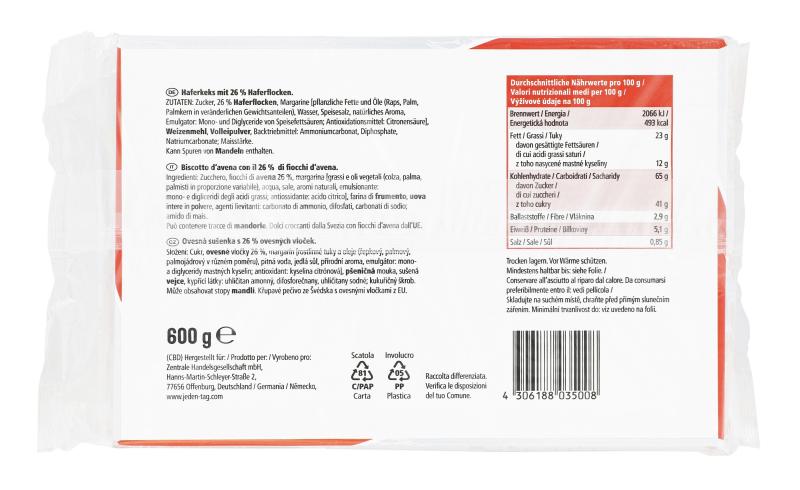 Jeden Tag Hafertaler