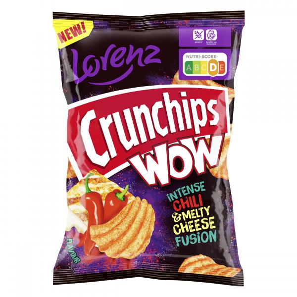 Lorenz Crunchips Wow Chili & Melty Cheese