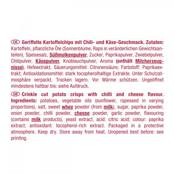 Lorenz Crunchips Wow Chili & Melty Cheese