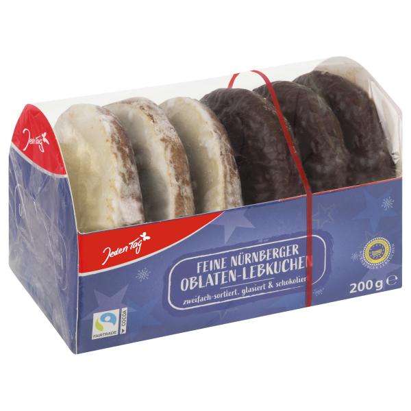 Jeden Tag Nürnberger Oblaten Lebkuchen 2-fach