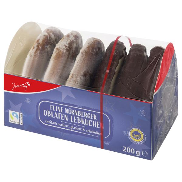 Jeden Tag Nürnberger Oblaten Lebkuchen 2-fach