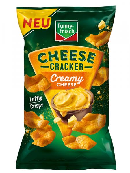 Funny Cheese Cracker Creamy Cheese