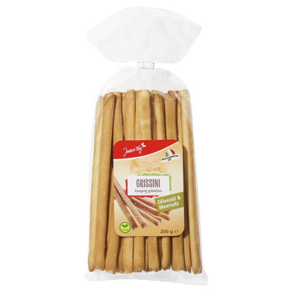 Jeden Tag Grissini Olivenöl & Meersalz