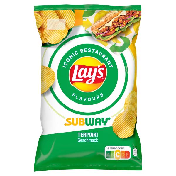 Lay's Chips Subway Teriyaki Geschmack
