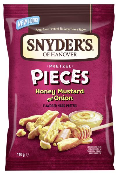 Snyder's Pretzel Piezes Honey Mustard and Onion