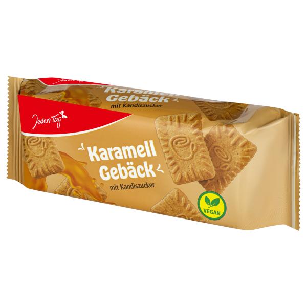Jeden Tag Karamell Gebäck mit Kandiszucker