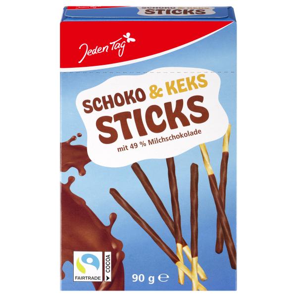 Jeden Tag Schoko & Keks Sticks