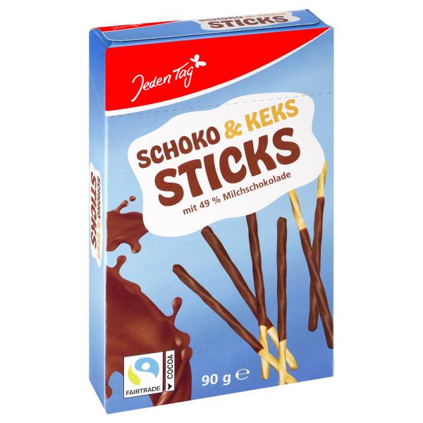 Jeden Tag Schoko & Keks Sticks