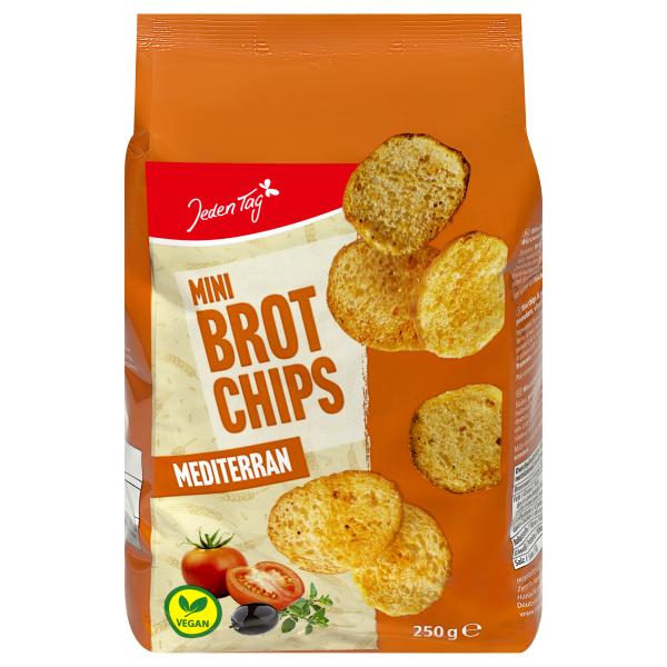 Jeden Tag Mini Brotchips Mediterran