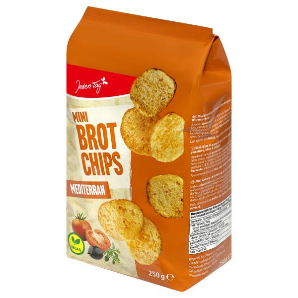 Jeden Tag Mini Brotchips Mediterran