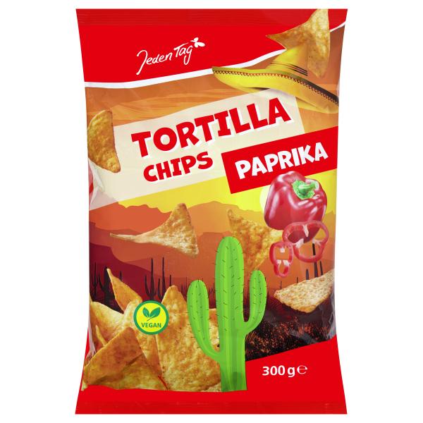 Jeden Tag Tortilla Chips Paprika