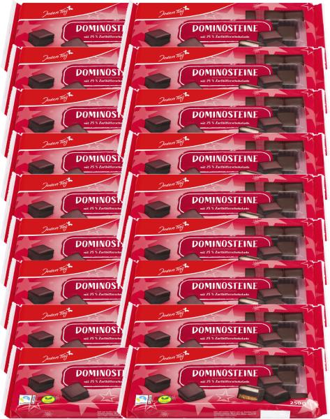 Jeden Tag Dominosteine Zartbitter