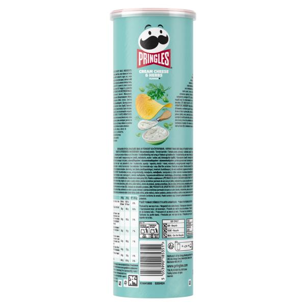 Pringles Cream Cheese & Herbs Chips