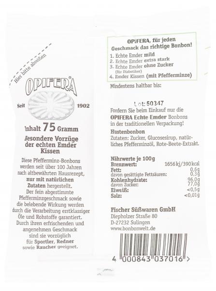 Opifera Emder Kissen Pfefferminze