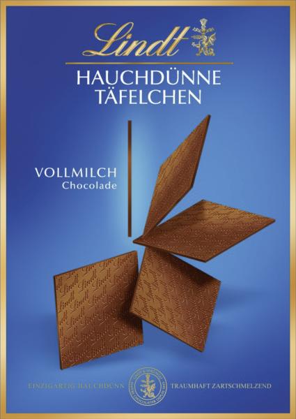 Lindt Hauchdünne Täfelchen Vollmilch
