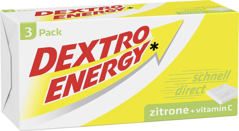 Dextro Energy Zitrone + Vitamin C