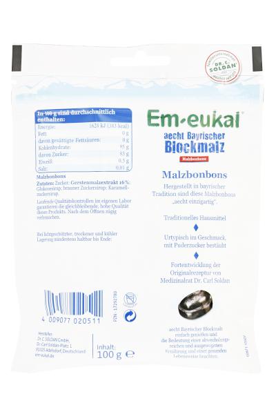 Em-eukal aecht Bayrischer Blockmalz