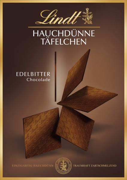 Lindt Hauchdünne Täfelchen edelbitter