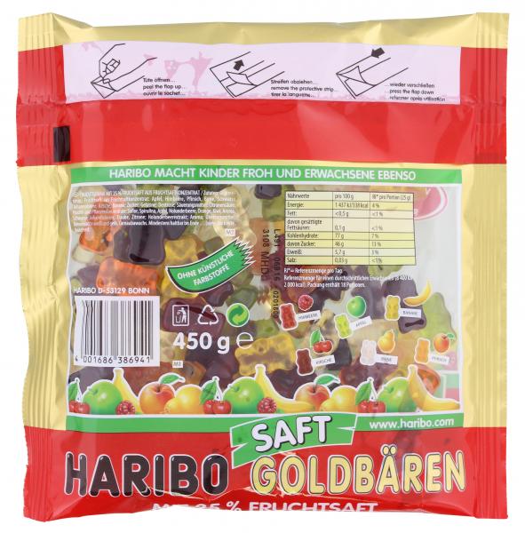 Haribo Saft Goldbären