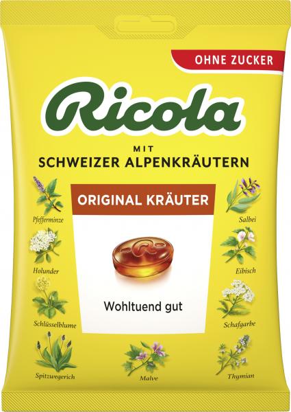 Ricola Original Kräuter ohne Zucker