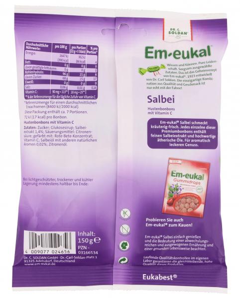 Em-eukal Hustenbonbons Salbei
