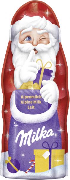 Milka Weihnachtsmann Alpenmilch