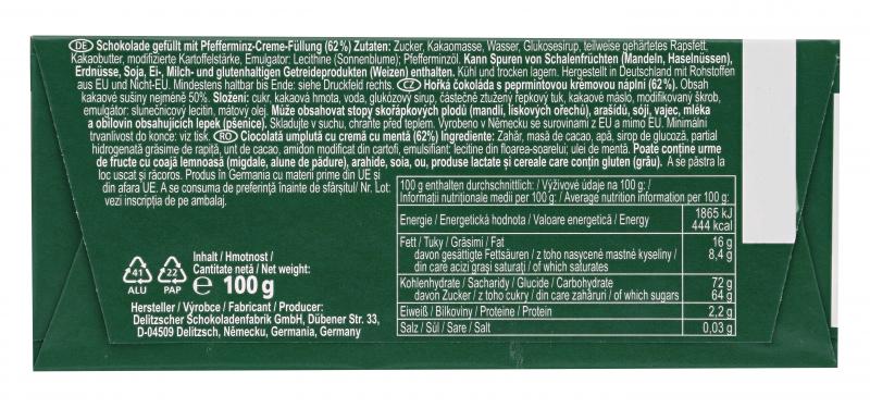Böhme Pfefferminz Creme-Schokolade
