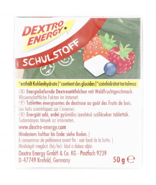 Dextro Energy Schulstoff Waldfrucht