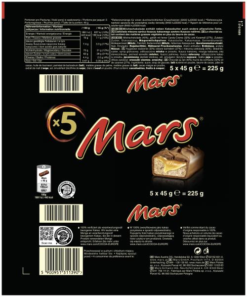 Mars Schokoriegel Multipack