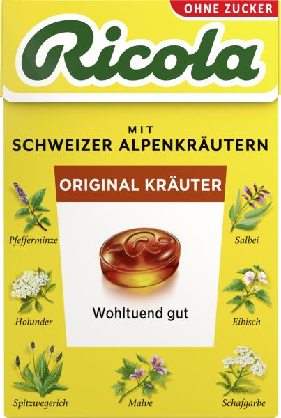 Ricola Original Kräuter ohne Zucker