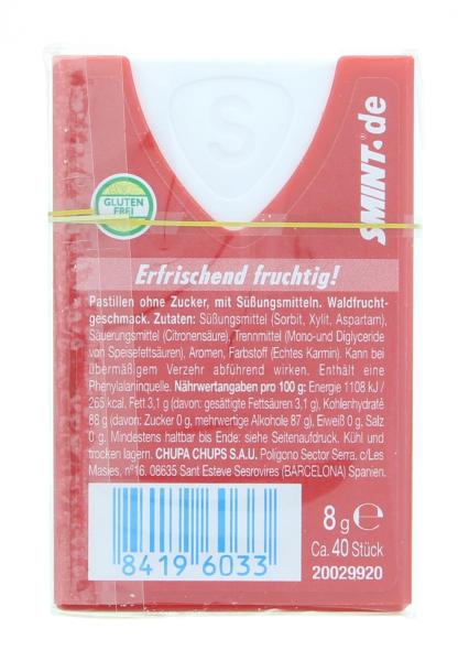 Smint Waldfruchtgeschmack ohne Zucker