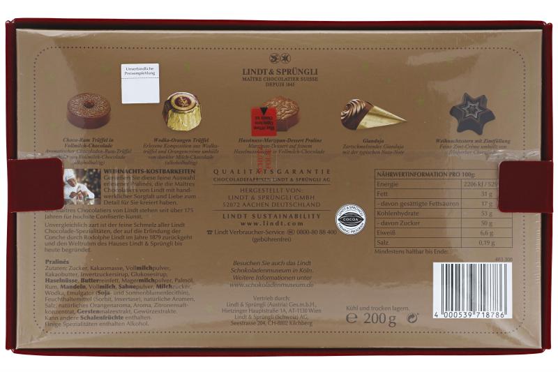 Lindt Weihnachts-Kostbarkeiten