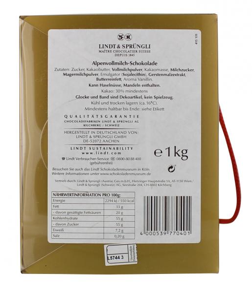 Lindt Weihnachtsmann Vollmilch groß