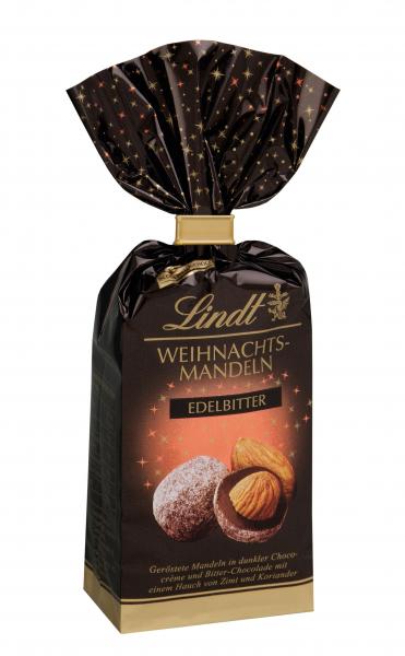 Lindt Weihnachts-Mandeln Edelbitter 70%