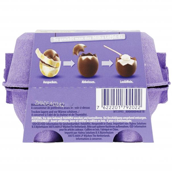Milka Löffel Ei Milchcrème