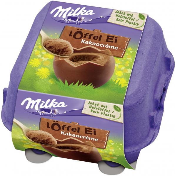 Milka Löffel Ei Kakaocrème