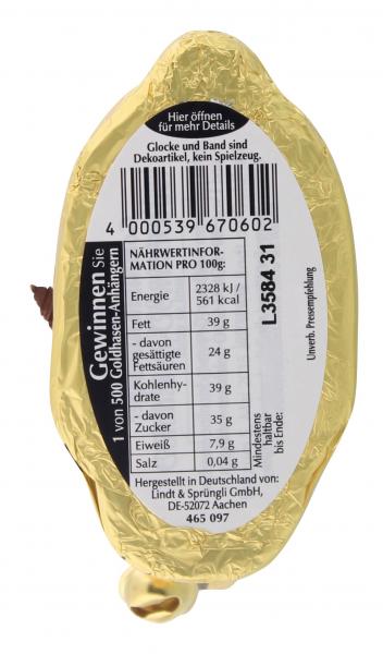 Lindt Goldhase Edelbitter 60%