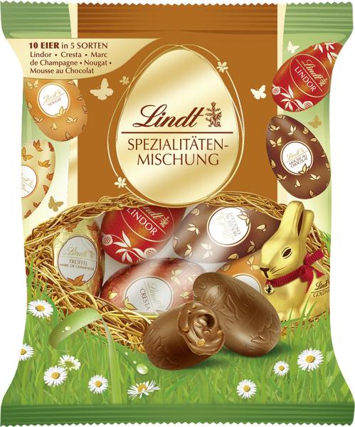 Lindt Spezialitäten Eier Mischbeutel