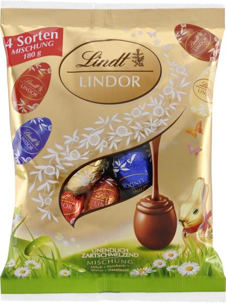 Lindt Lindor Eier großer Mischbeutel