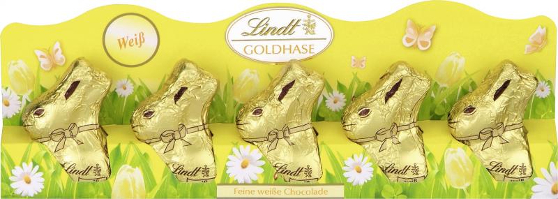 Lindt Mini Gold-Hase weiß 